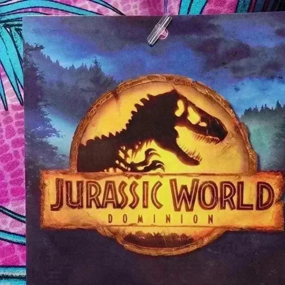 Scrubstar Womens V-Neck Scrub Top Ultra Soft Size M, L, XL, 3XL Jurassic World - Picture 3 of 11